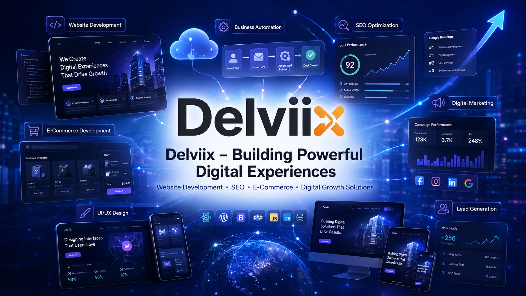 Delviix: Your Trusted Partner for Website Development & Digital Growth